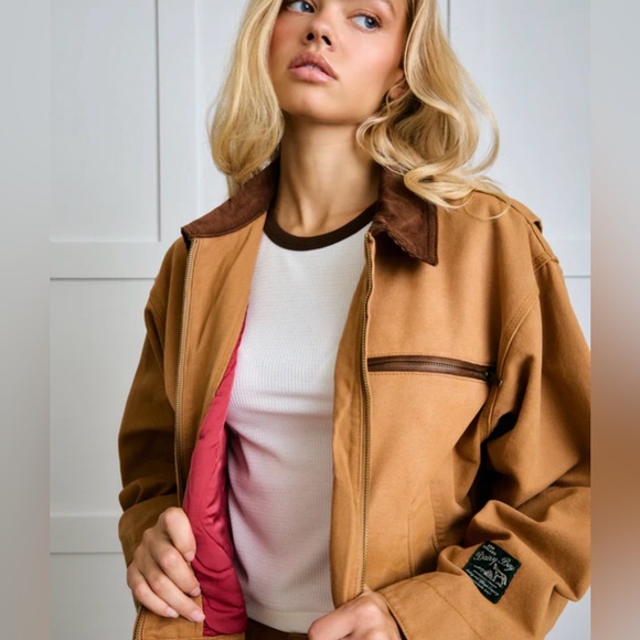Dairy Boy Jackets & Blazers - NWT Dairy Boy Tan Women's Barn Jacket